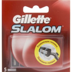 Кассеты для станков для бритья, Gillette (Жиллет) №5 слалом плюс пуш клин