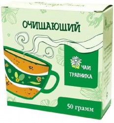 Чайный напиток (травяной сбор), 50 г №1 Чаи Травника Очищающий