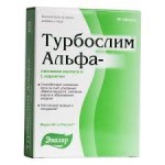 Турбослим альфа-липоевая кислота и L-карнитин, табл. 0.55 г №60