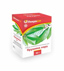 Крушины кора, 50 г средство косметическое растительное сухое