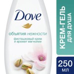 Крем-гель для душа, Dove (Дав) 250 мл Объятия нежности фисташковый крем и магнолия