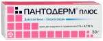 Пантодерм плюс, крем д/наружн. прим. 5%+0.776% 30 г №1